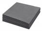 Mikrofaser Reinigungstuch 10er Pack, Gunmetall,  50x50cm